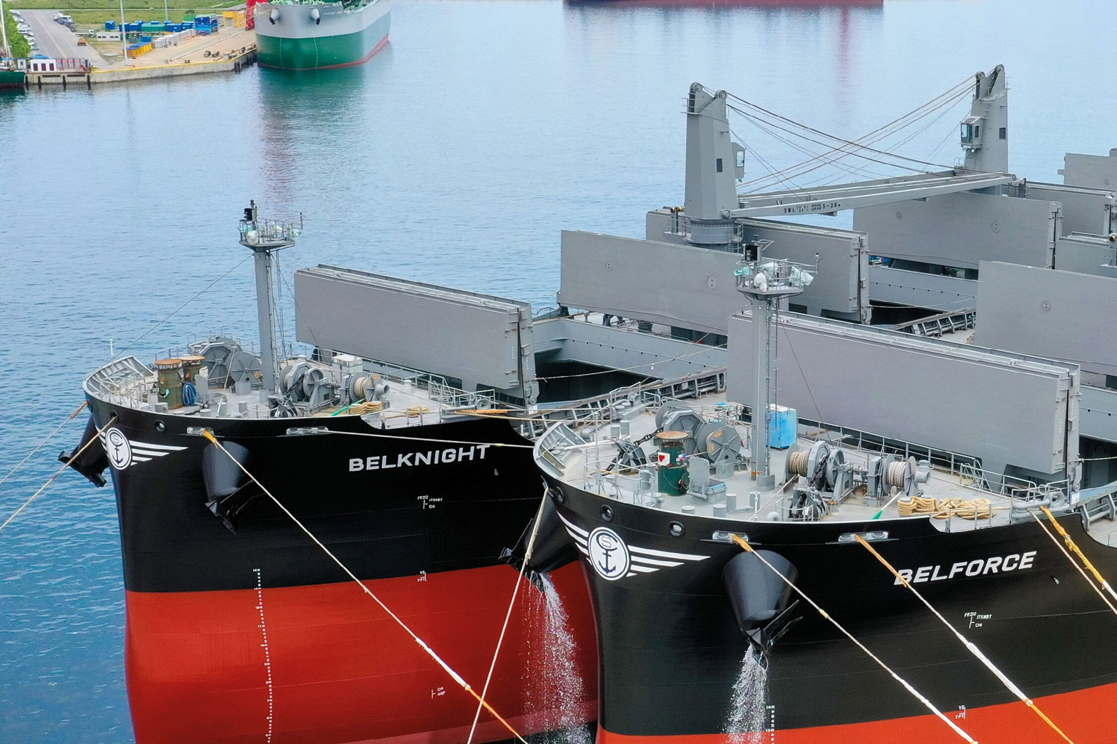 Ships from Belships fleet